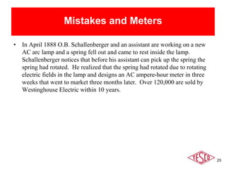 History of Electric Metering | PPTX