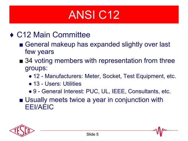 ANSI Standards Review | PPTX