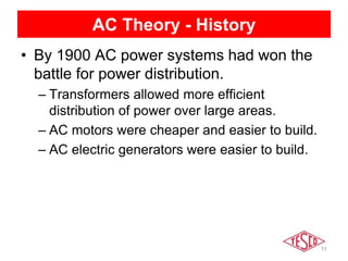 Theory of AC and DC Meter Testing | PPTX