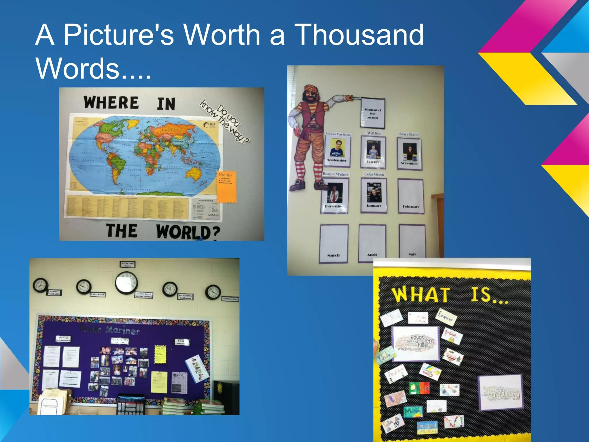 A Picture's Worth a Thousand
Words....
 