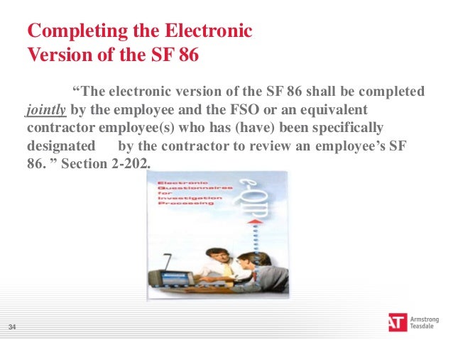 Worksheets Sf 86 Worksheet how to guide your employee during the clearance process 34 completing electronic version of sf 86