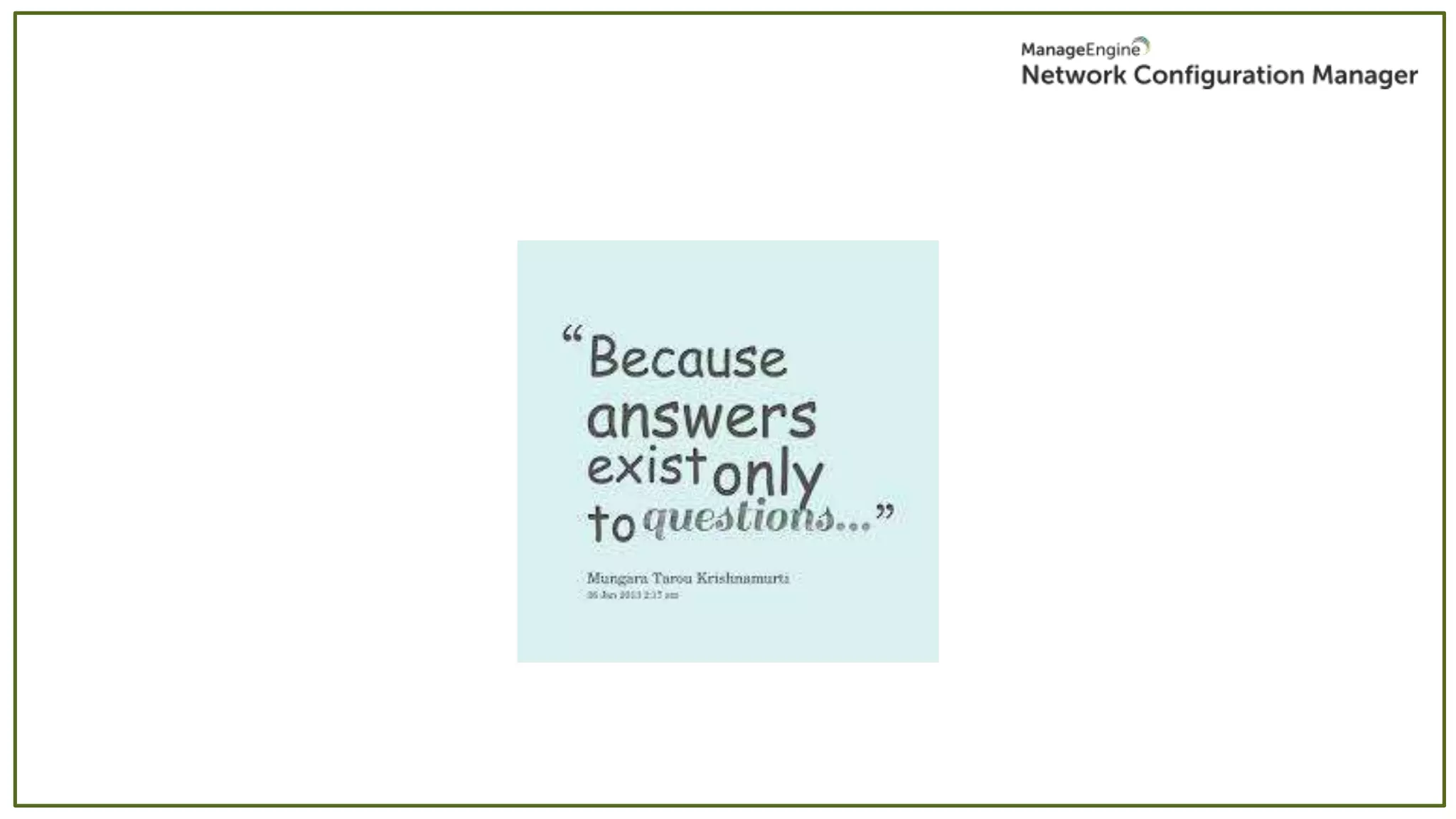 Configlets, compliance, RBAC & reports - Network Configuration Manager