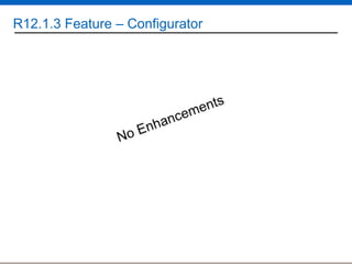 R12.1.3 Feature – Configurator

 
