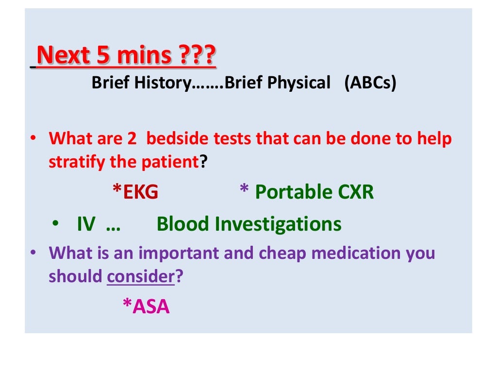 Chest Pain Immediate Nursing Interventions