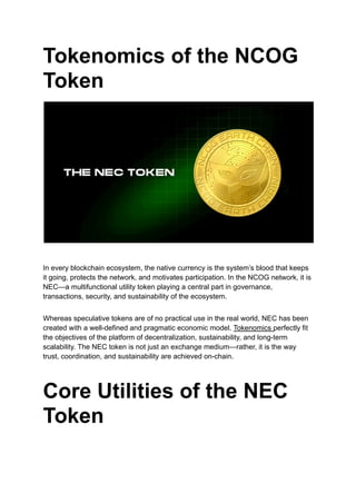 NCOG Building Sustainable Ecosystems for Data Privacy and Web3 ...