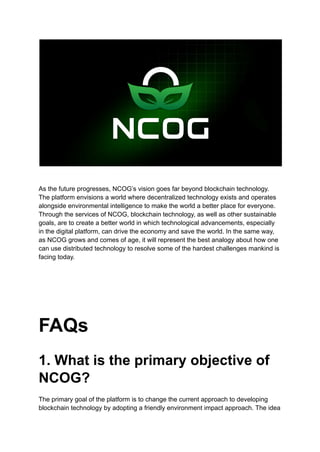 NCOG Building Sustainable Ecosystems for Data Privacy and Web3 ...