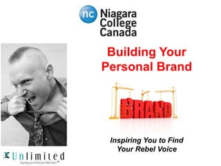 Building Your
Personal Brand
Inspiring You to Find
Your Rebel Voice
 