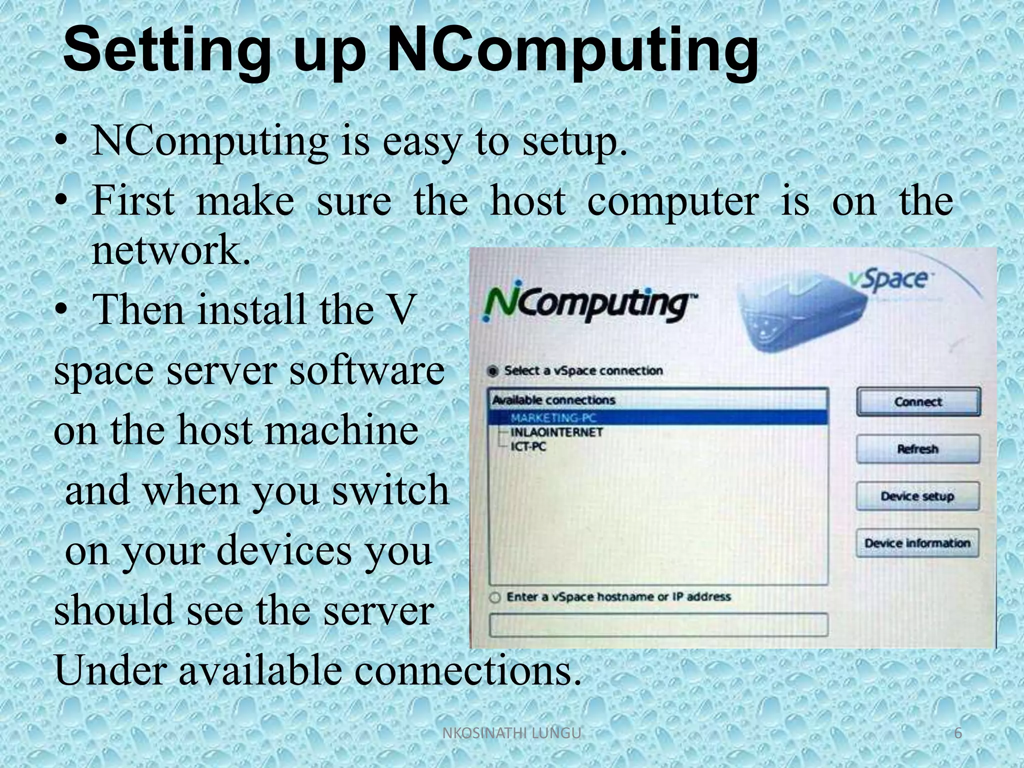 NComputing - A brief overview | PPTX
