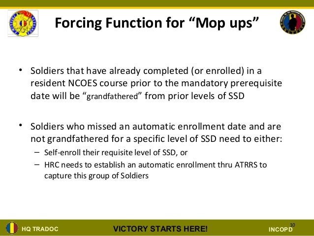 Nco Structured Self Development Brief Ppt