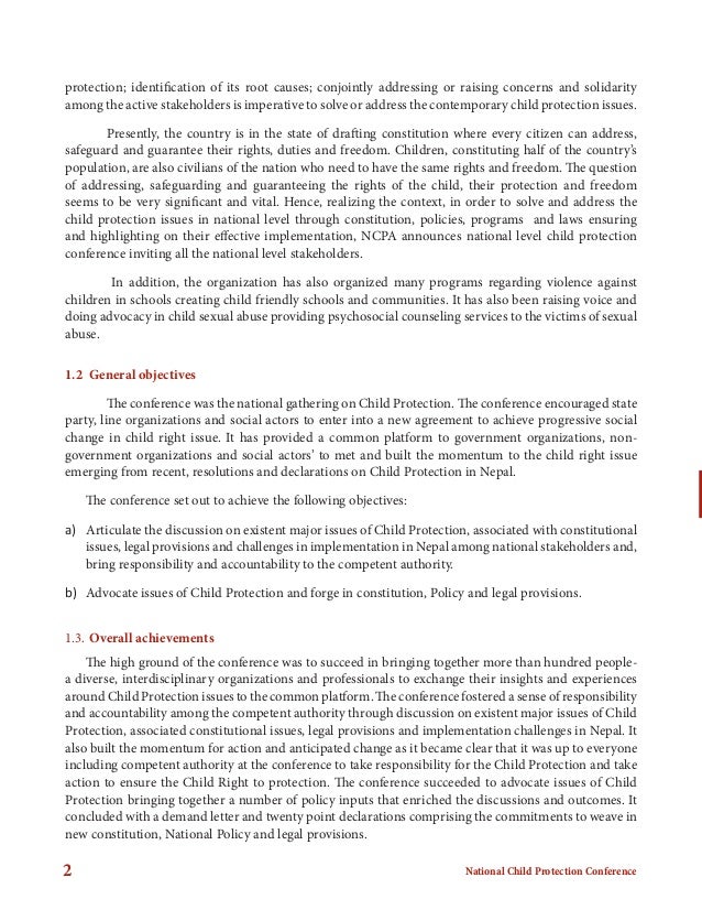 National Child Protection Conference