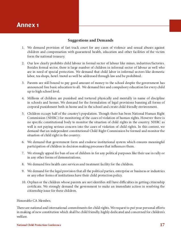 National Child Protection Conference