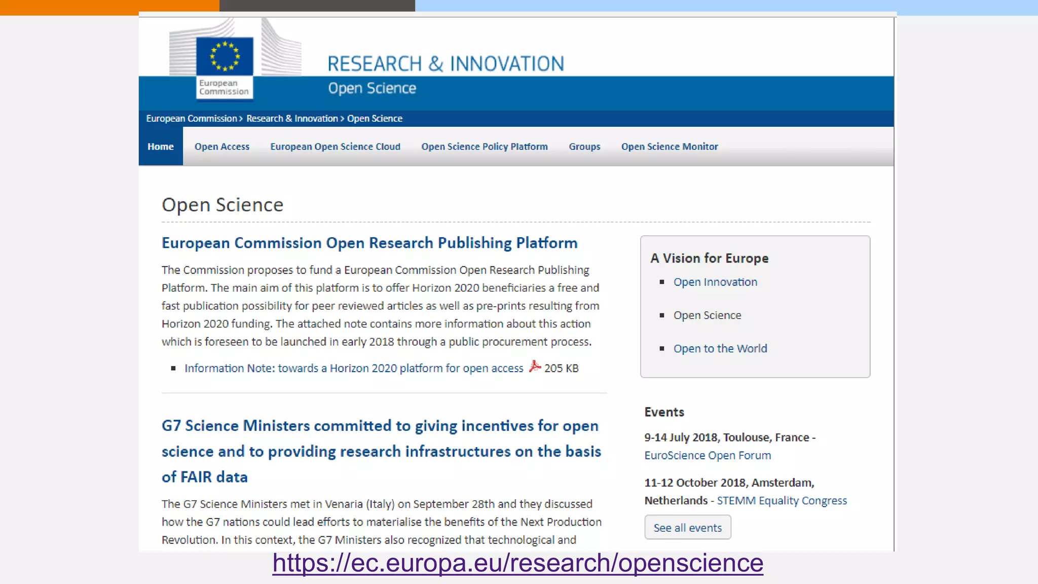 https://ec.europa.eu/research/openscience
 