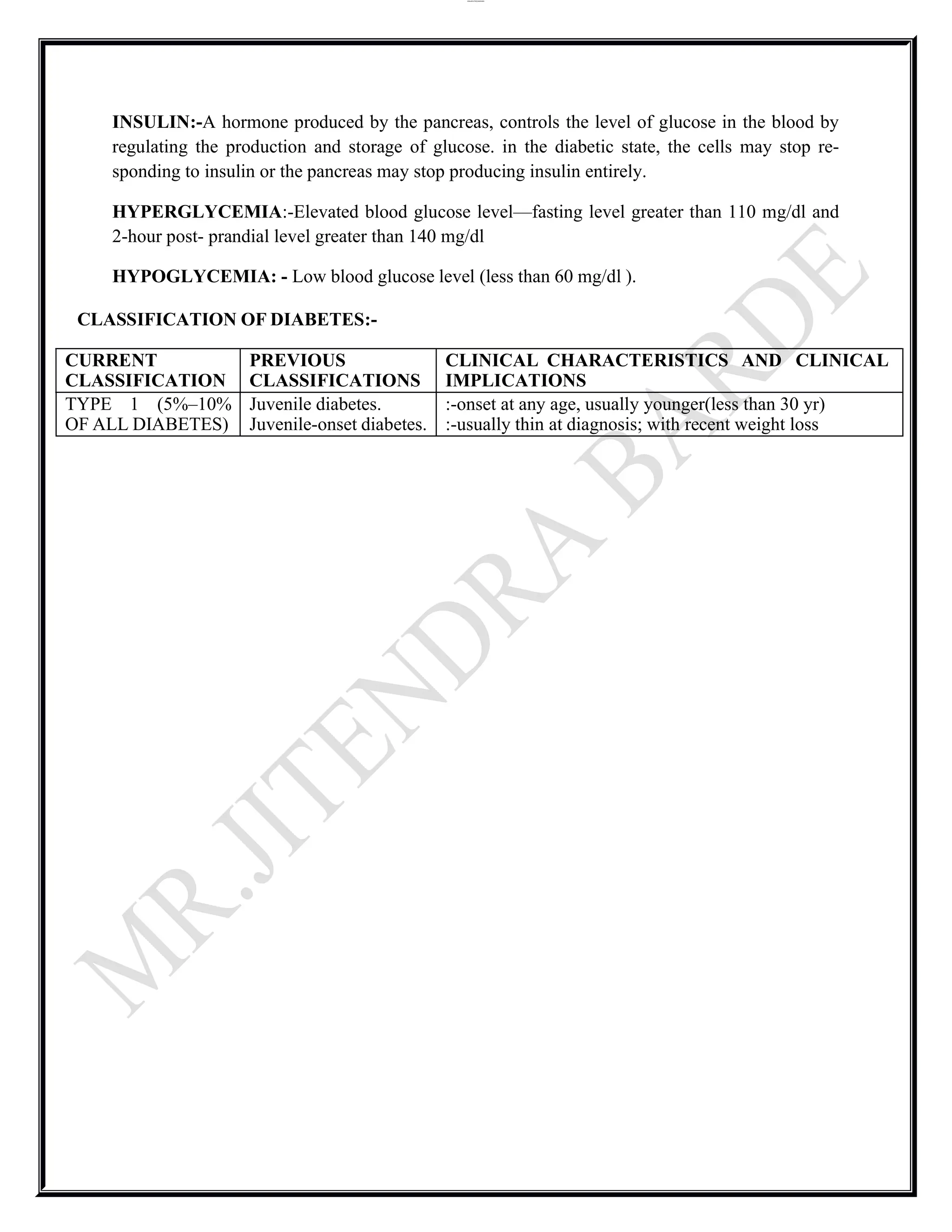 NURSING CARE PLAN Diabetes Mellitus PDF | PDF