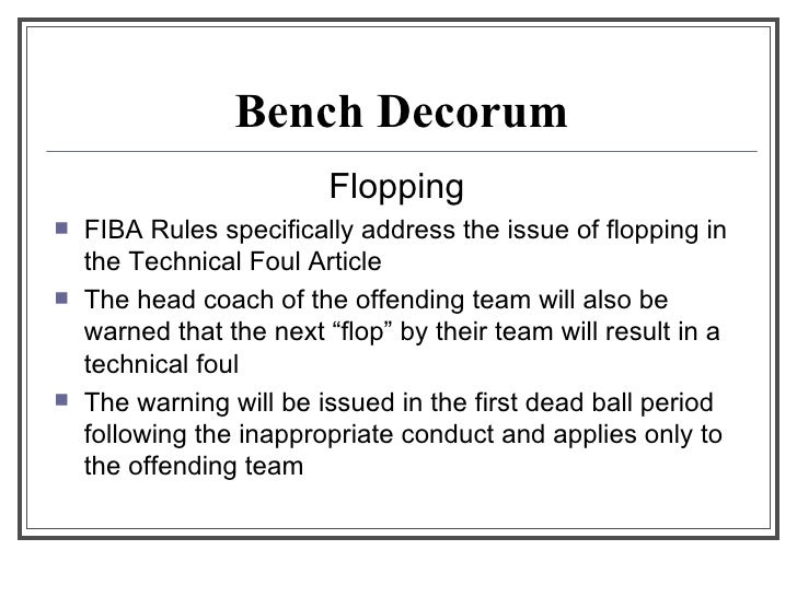 Ncp Level 3 Bench Decorum Presentation