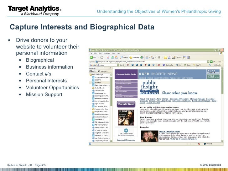 What is biographical data?