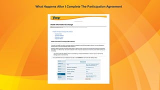 What Happens After I Complete The Participation Agreement
 