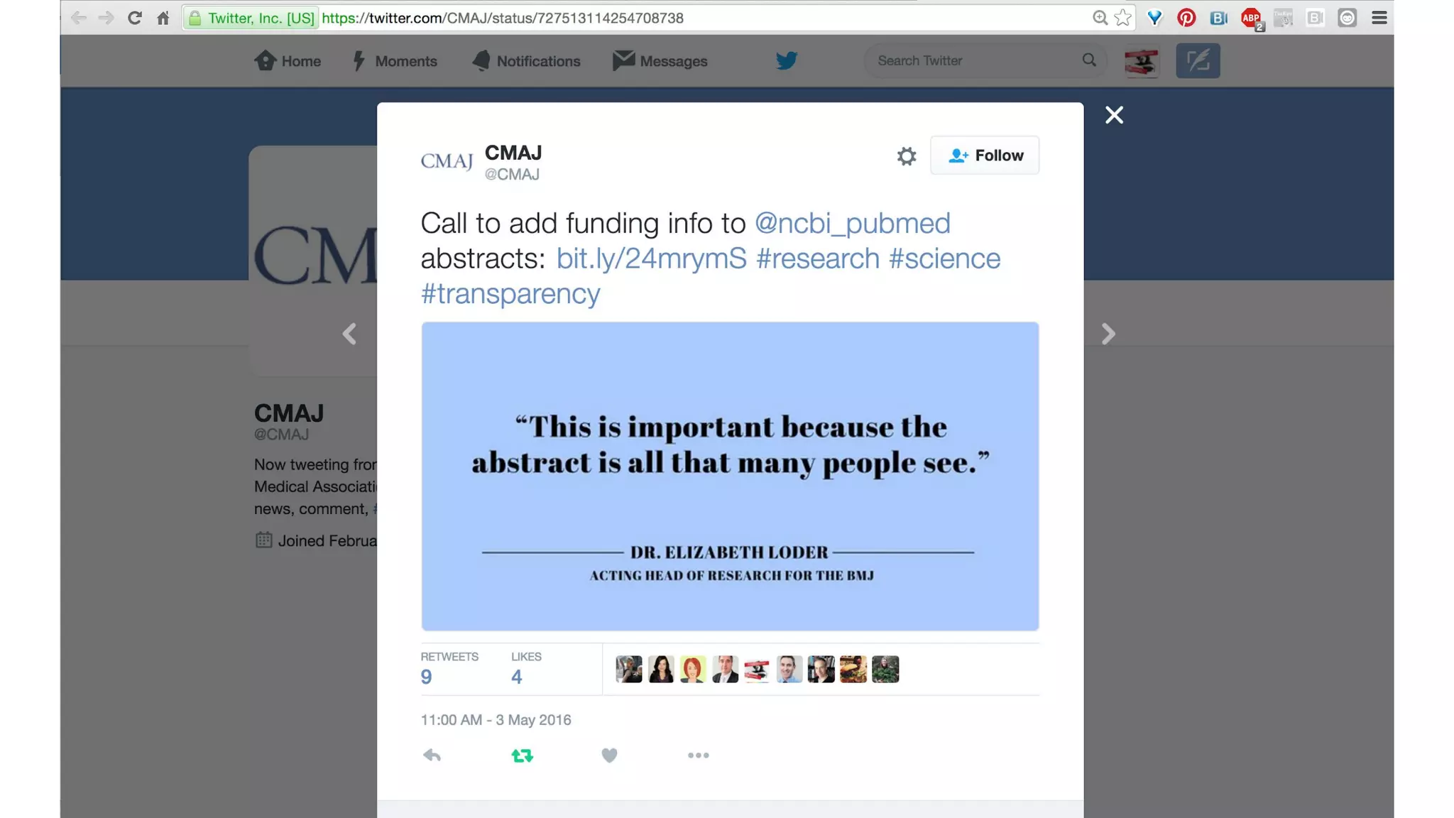 Who is the audience for the abstract?
 