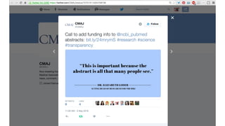 Who is the audience for the abstract?
 