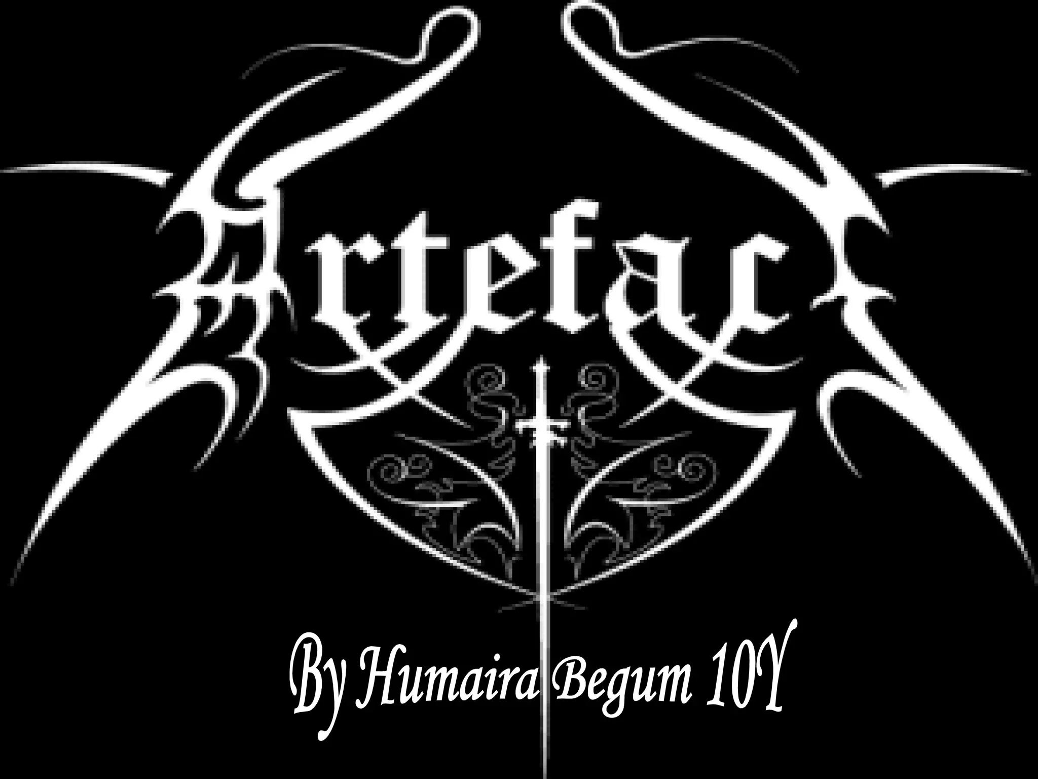 Artefact Presentation Ppt Free Download