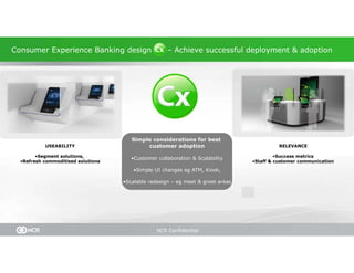 5. What content would you use?


Write actionable subject lines:

•Insert witty subject line here…

•The money cup…

•Plan your subject lines…




                                   NCR Confidential   14
 