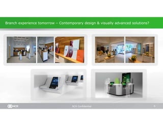 How To Find Great Consumers


• Create great content
  • Publish on various channels
  • Blog to create more in-bound links and share on your social sites

• Optimize your content for search engines and consumers
  • Use the same keywords for page title, headers & content, and
    descriptions

• Promote strategically
  • How many ways can you share it?
  • Listen and monitor


                                  NCR Confidential                      6
 