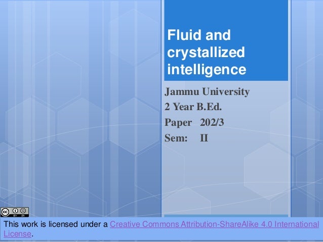 fluid intelligence consists of fluid intelligence consists of