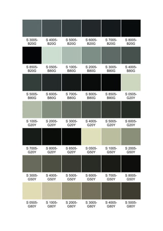 NCS - Natural Colour System®© | PDF