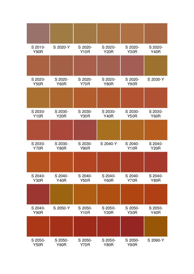 Ncs Natural Colour System C Ncs Natural Colour System C