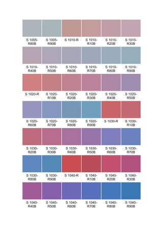 S 1005-    S 1005-   S 1010-R   S 1010-   S 1010-    S 1010-
 R80B       R90B                 R10B      R20B       R30B




S 1010-    S 1010-   S 1010-    S 1010-   S 1010-    S 1010-
 R40B       R50B      R60B       R70B      R80B       R90B




S 1020-R   S 1020-   S 1020-    S 1020-   S 1020-    S 1020-
            R10B      R20B       R30B      R40B       R50B




S 1020-    S 1020-   S 1020-    S 1020-   S 1030-R   S 1030-
 R60B       R70B      R80B       R90B                 R10B




S 1030-    S 1030-   S 1030-    S 1030-   S 1030-    S 1030-
 R20B       R30B      R40B       R50B      R60B       R70B




S 1030-    S 1030-   S 1040-R   S 1040-   S 1040-    S 1040-
 R80B       R90B                 R10B      R20B       R30B




S 1040-    S 1040-   S 1040-    S 1040-   S 1040-    S 1040-
 R40B       R50B      R60B       R70B      R80B       R90B
 