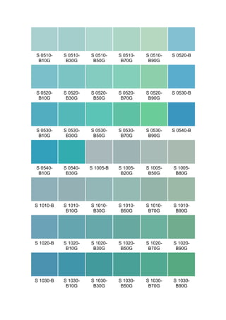 S 0510-    S 0510-   S 0510-    S 0510-   S 0510-   S 0520-B
 B10G       B30G      B50G       B70G      B90G




S 0520-    S 0520-   S 0520-    S 0520-   S 0520-   S 0530-B
 B10G       B30G      B50G       B70G      B90G




S 0530-    S 0530-   S 0530-    S 0530-   S 0530-   S 0540-B
 B10G       B30G      B50G       B70G      B90G




S 0540-    S 0540-   S 1005-B   S 1005-   S 1005-   S 1005-
 B10G       B30G                 B20G      B50G      B80G




S 1010-B   S 1010-   S 1010-    S 1010-   S 1010-   S 1010-
            B10G      B30G       B50G      B70G      B90G




S 1020-B   S 1020-   S 1020-    S 1020-   S 1020-   S 1020-
            B10G      B30G       B50G      B70G      B90G




S 1030-B   S 1030-   S 1030-    S 1030-   S 1030-   S 1030-
            B10G      B30G       B50G      B70G      B90G
 