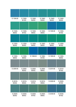 S 1040-B   S 1040-   S 1040-    S 1040-   S 1040-    S 1040-
            B10G      B20G       B30G      B40G       B50G




S 1040-    S 1040-   S 1040-    S 1040-   S 1050-B   S 1050-
 B60G       B70G      B80G       B90G                 B10G




S 1050-    S 1050-   S 1050-    S 1050-   S 1050-    S 1050-
 B20G       B30G      B40G       B50G      B60G       B70G




S 1050-    S 1050-   S 1060-B   S 1060-   S 1565-B   S 1055-
 B80G       B90G                 B10G                 B90G




S 2005-B   S 2005-   S 2005-    S 2005-   S 2010-B   S 2010-
            B20G      B50G       B80G                 B10G




S 2010-    S 2010-   S 2010-    S 2010-   S 2020-B   S 2020-
 B30G       B50G      B70G       B90G                 B10G




S 2020-    S 2020-   S 2020-    S 2020-   S 2030-B   S 2030-
 B30G       B50G      B70G       B90G                 B10G
 