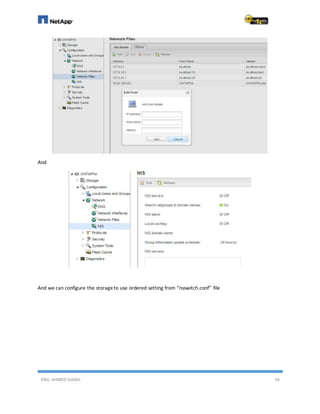 ENG. AHMED GAMIL 54
And
And we can configure the storageto use ordered setting from “nsswitch.conf” file
 