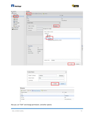 ENG. AHMED GAMIL 72
Also you can “Edit” and change permissions and other options
 