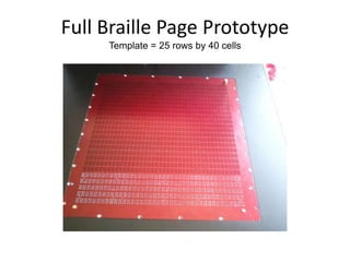 Braille system | PPTX