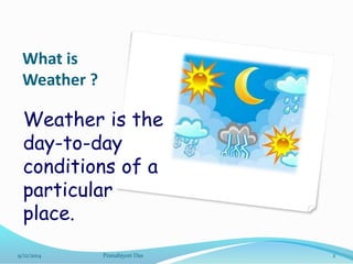 Project Ideas for School students on Weather & Climate | PPTX