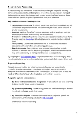 Project Management Approach Administrative Examples Australian Outsourced Accounting for Nonprofits_ 2026 Guide. | PDF