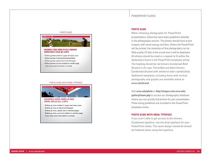 ncstatebrandbook ncstatebrandbook, Presentation templates