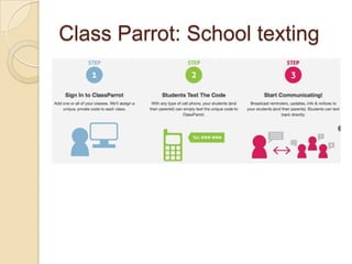 Class Parrot: School texting
 