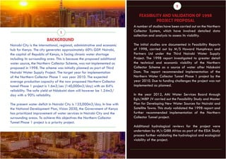 The Northern Collector Water Tunnel Project Report | PDF