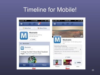 Timeline for Mobile!




                       23
 