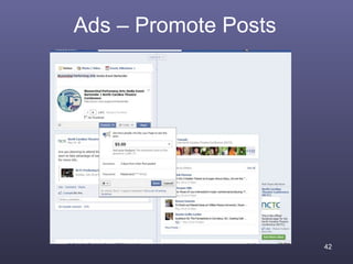 Ads – Promote Posts




                      42
 