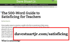 davestuartjr.com/satisficing
 