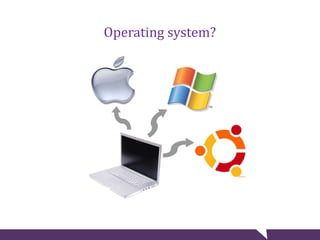 Operating system?
 