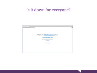 Is it down for everyone?
 