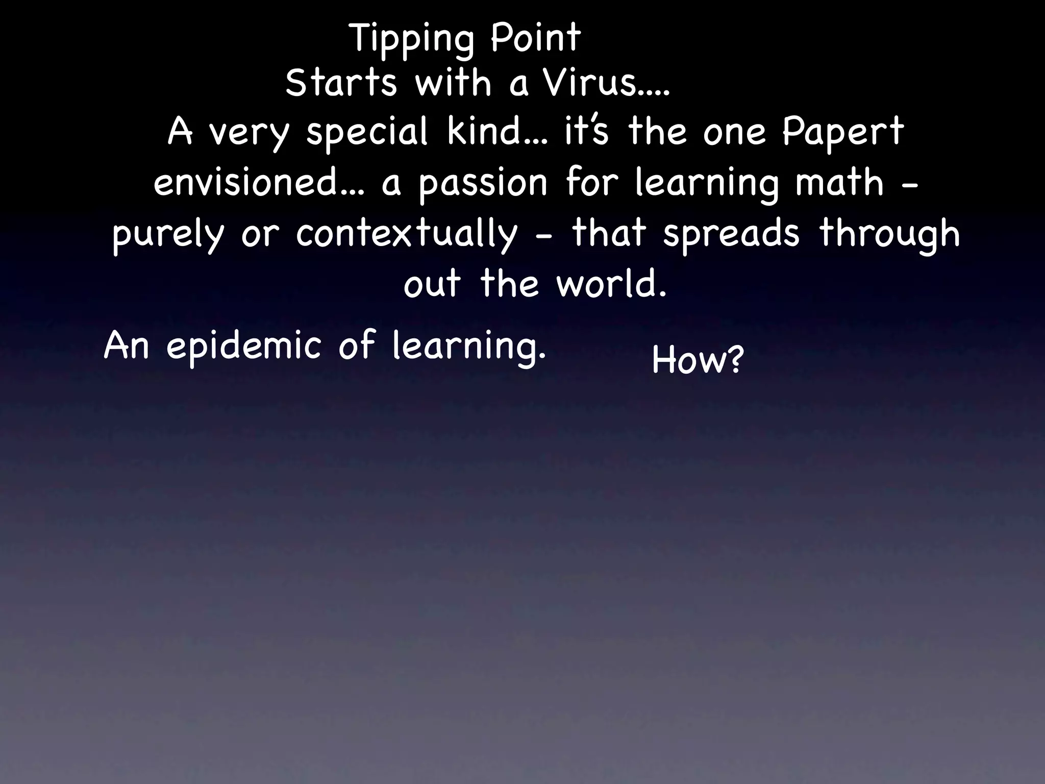Web 2.0: A tipping point for bridging the digital divide in math achievement?