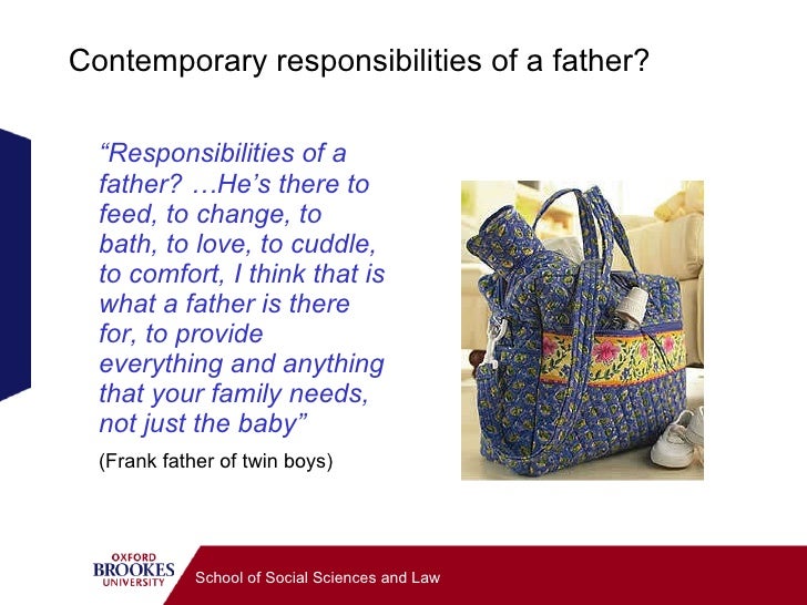 a father Men's expectations and practice of firsttime fath…