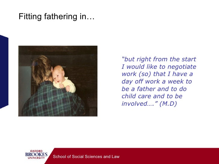 a father Men's expectations and practice of firsttime fath…