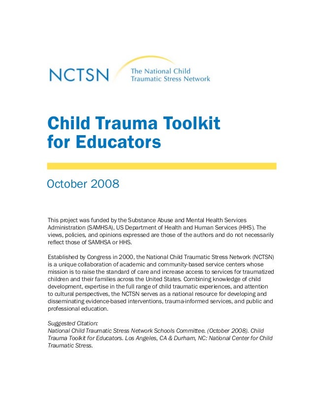 toolkit for education Medical Global  Trauma Child for Toolkit Educators Curesâ„¢