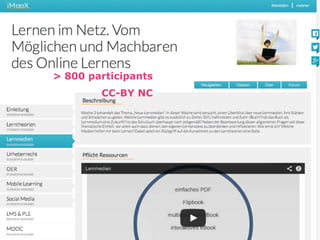 > 800 participants 
CC-BY NC 
 