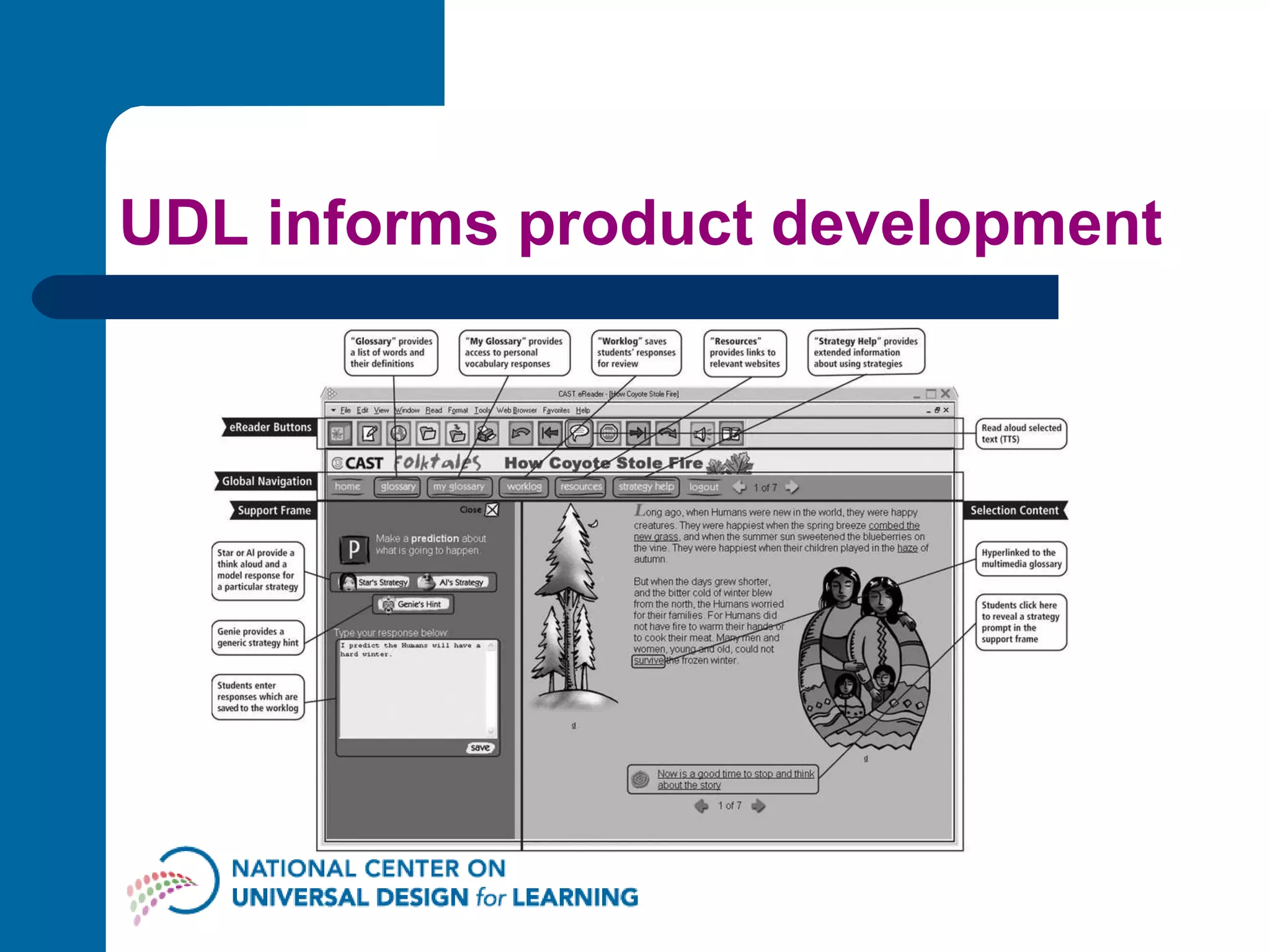 UDL informs product development 